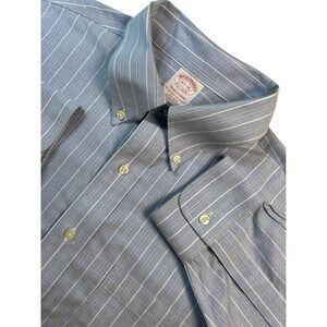 Brooks Brothers Mens Traditional Fit ‎ Button Down Shirt 16 1/2 36 Non Iron